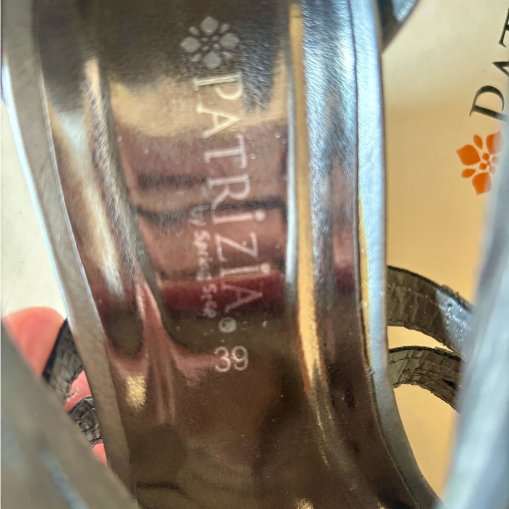 Patrizia By Spring Step Sparkling Pewter Beaded S… - image 5